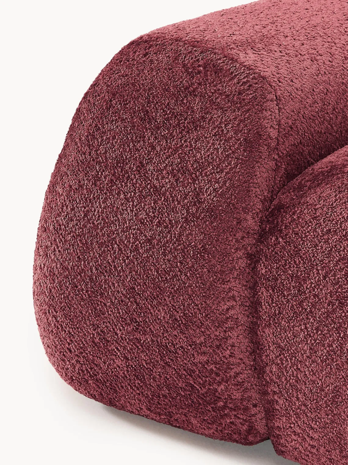 Westwing Collection Módulo de esquina de borreguillo bouclé Wolke^ Sofás