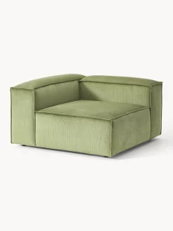 Westwing Collection Módulo de esquina de pana sofá Lennon