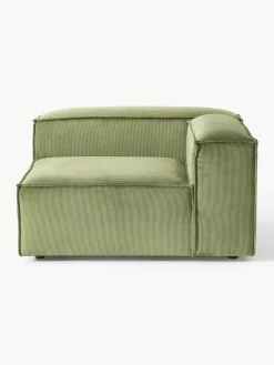 Westwing Collection Módulo de esquina de pana sofá Lennon