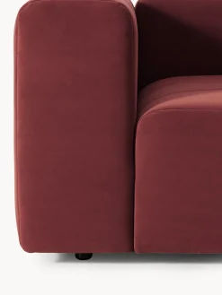 Westwing Collection Módulo de esquina de terciopelo Lena^ Sofás