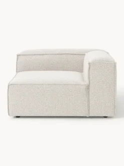 Westwing Collection Módulo de esquina en tejido bouclé Lennon