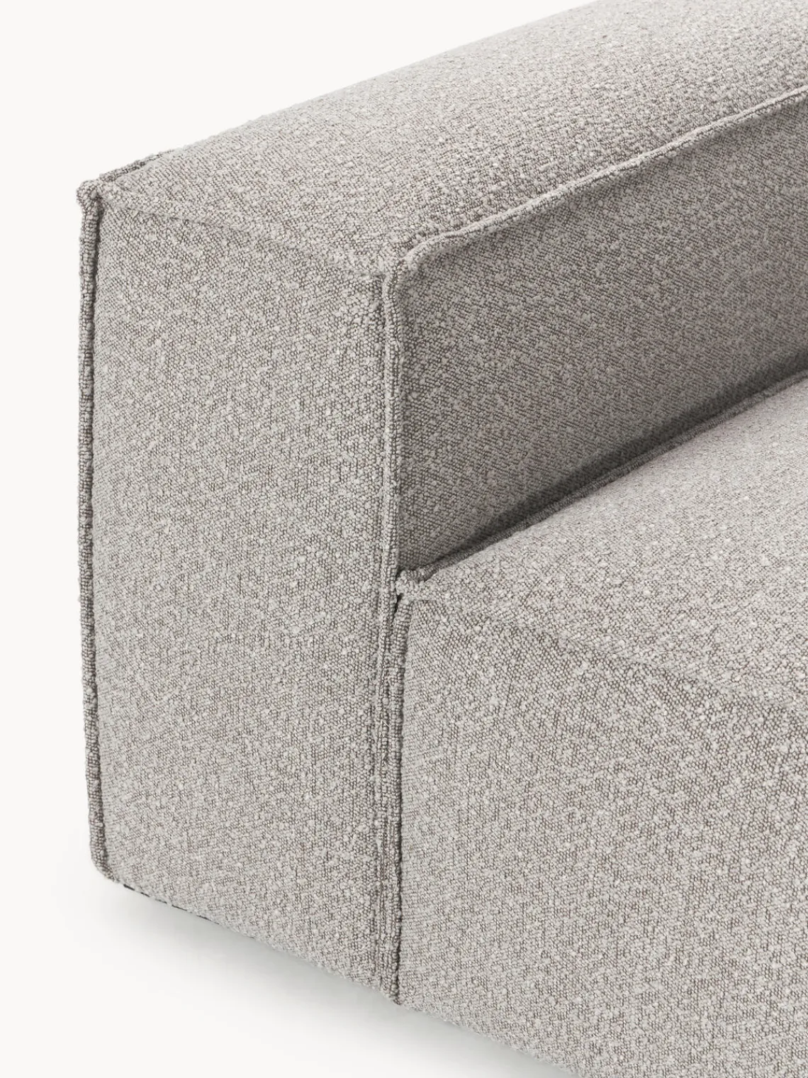 Westwing Collection Módulo de esquina en tejido bouclé Lennon^ Sofás