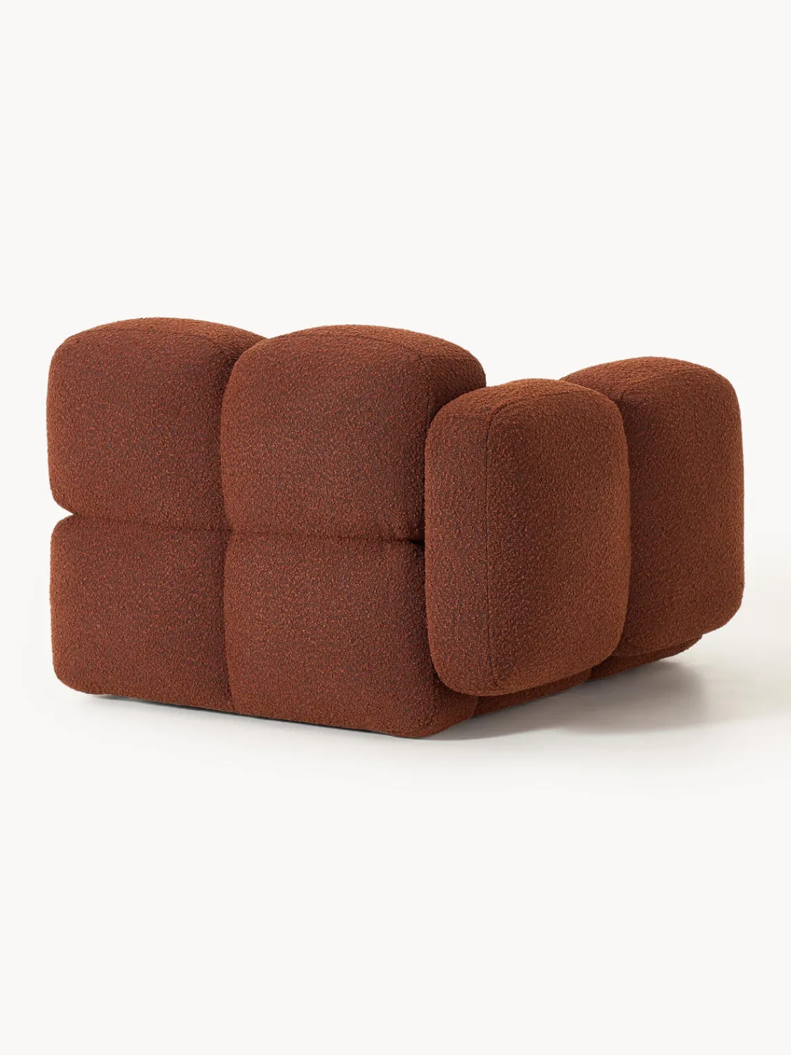 Westwing Collection Módulo de esquina en tejido bouclé Tayla^ Sofás