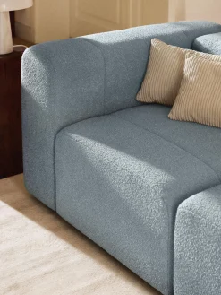 Westwing Collection Módulo de esquina en tejido bouclé Lena^ Sofás