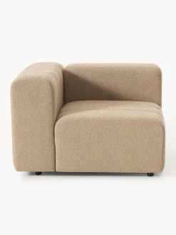 Westwing Collection Módulo de esquina en tejido bouclé Lena^ Sofás