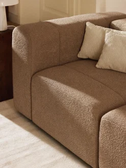 Westwing Collection Módulo de esquina en tejido bouclé Lena^ Sofás