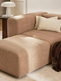 Westwing Collection Módulo de esquina en tejido bouclé Lena^ Sofás