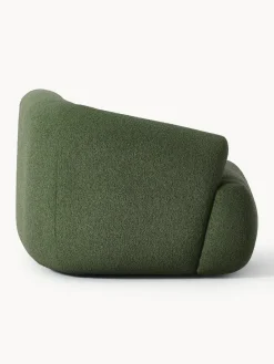 Westwing Collection Módulo de esquina en tejido bouclé Sofia