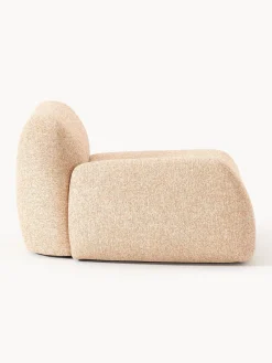 Westwing Collection Módulo de esquina en tejido bouclé Wolke