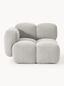 Westwing Collection Módulo de esquina en tejido bouclé Tayla^ Sofás