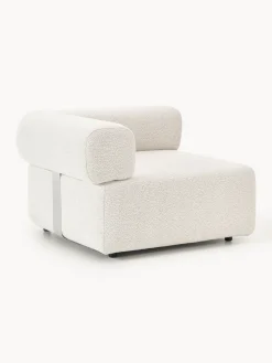 Westwing Collection Módulo de esquina en tejido bouclé Anton^ Sofás