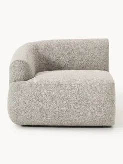 Westwing Collection Módulo de esquina en tejido bouclé Sofia^ Sofás