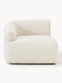 Westwing Collection Módulo de esquina en tejido bouclé Sofia