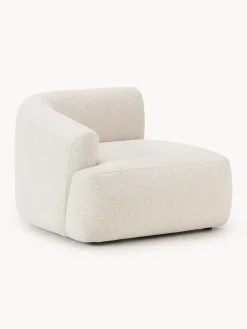 Westwing Collection Módulo de esquina en tejido bouclé Sofia