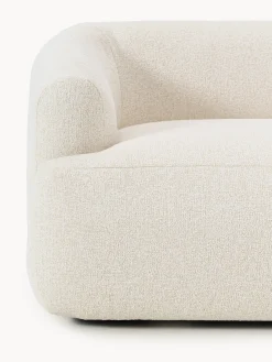 Westwing Collection Módulo de esquina en tejido bouclé Sofia