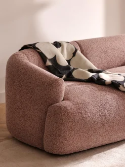 Westwing Collection Módulo de esquina en tejido bouclé Sofia