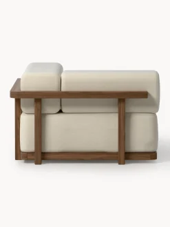 Westwing Collection Módulo de esquina para exterior de madera de acacia Matheus^ Sofás De Exterior|Sofás De Exterior