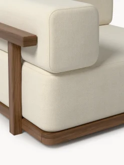 Westwing Collection Módulo de esquina para exterior de madera de acacia Matheus^ Sofás De Exterior|Sofás De Exterior