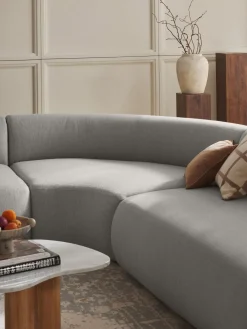 Westwing Collection Módulo de esquina redondo Sofia^ Sofás