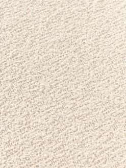 Westwing Collection Módulo de esquina redondo en tejido bouclé Sofia