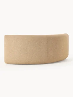 Westwing Collection Módulo de esquina redondo en tejido bouclé Sofia^ Sofás