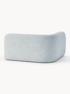 Westwing Collection Módulo de esquina redondo en tejido bouclé Wolke^ Sofás