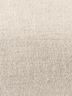 Westwing Collection Módulo de esquina redondo en tejido bouclé Wolke