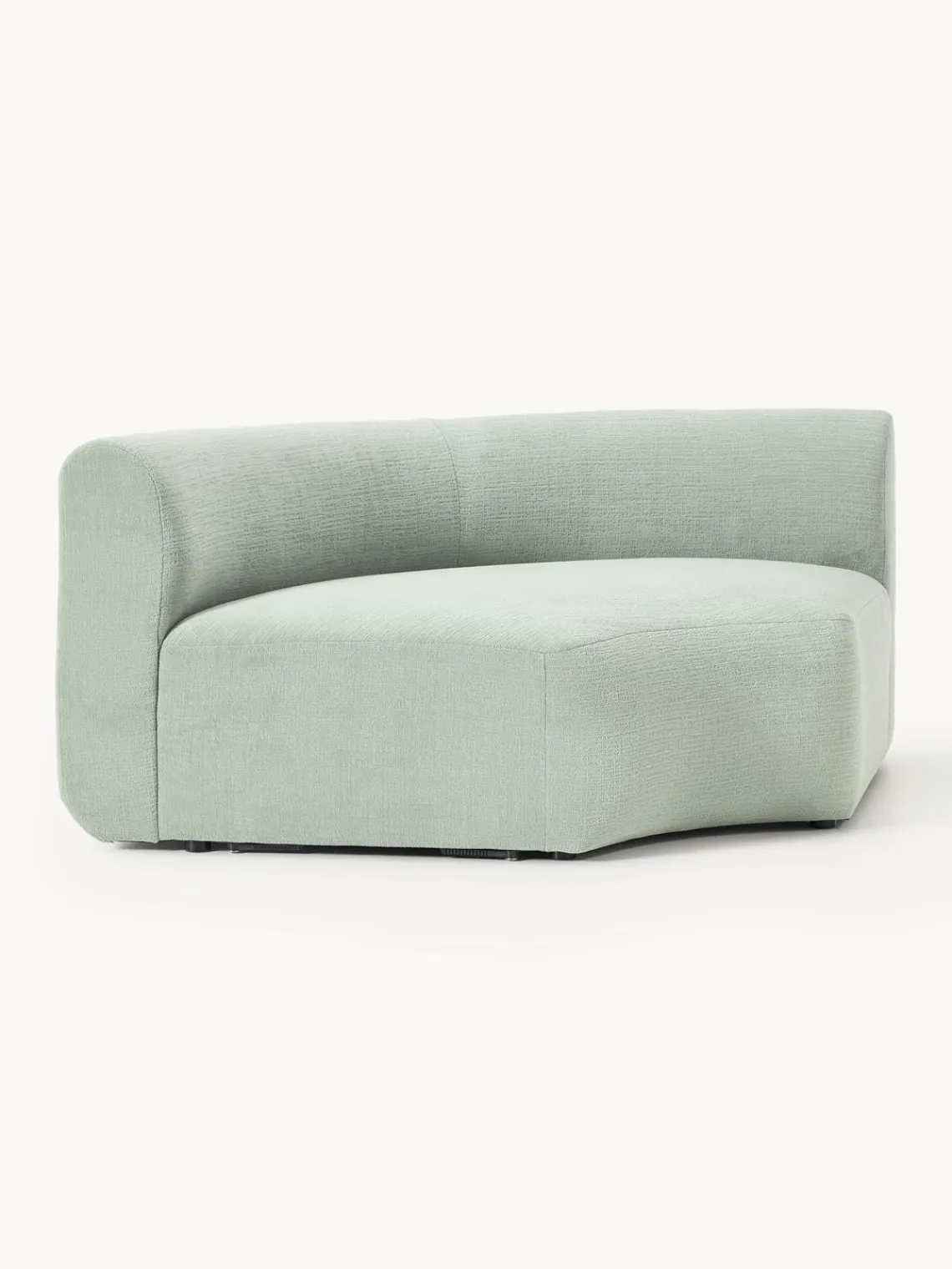 Westwing Collection Módulo de esquina redondo Sofia