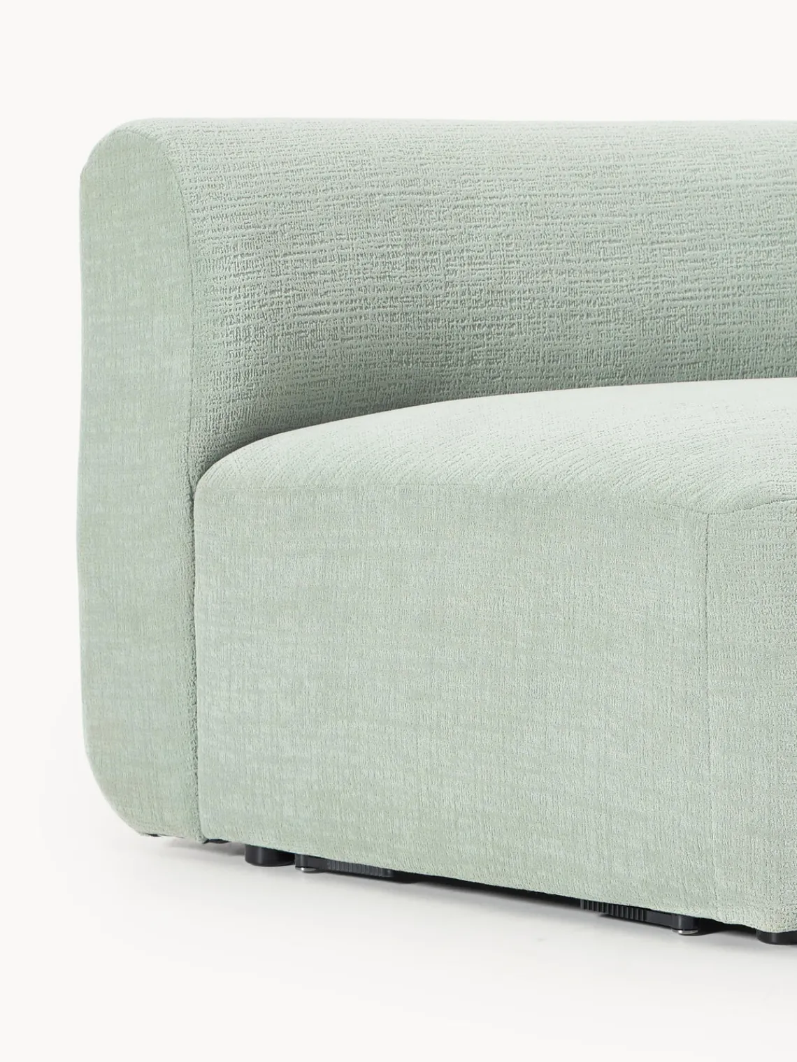 Westwing Collection Módulo de esquina redondo Sofia