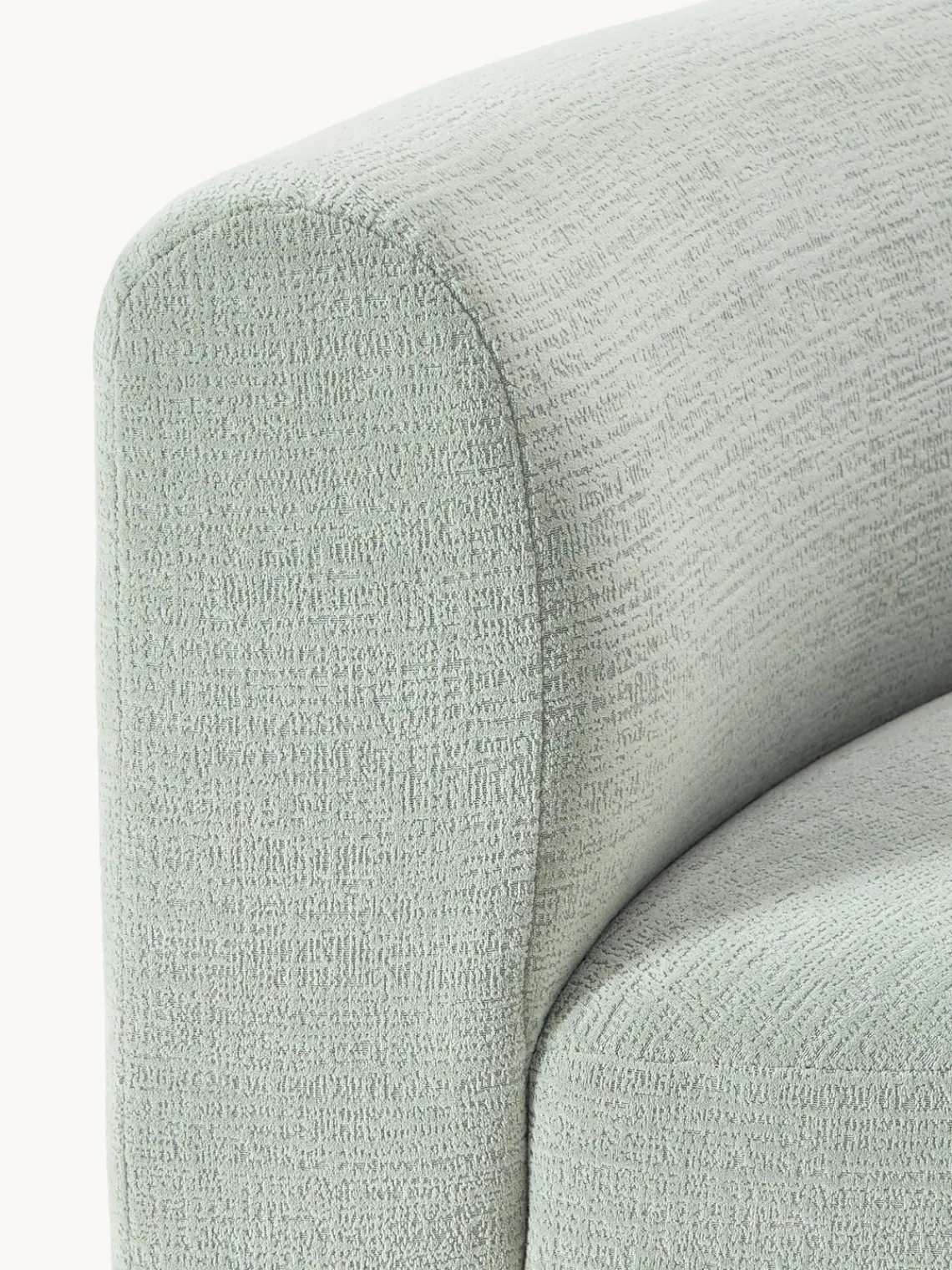 Westwing Collection Módulo de esquina redondo Sofia