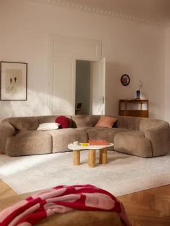 Westwing Collection Módulo de esquina redondo Sofia