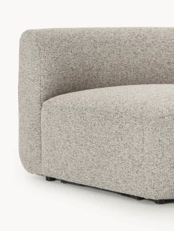 Westwing Collection Módulo de esquina redondo en tejido bouclé Sofia^ Sofás