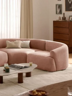 Westwing Collection Módulo de esquina redondo Sofia^ Sofás