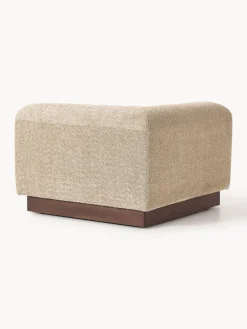 Westwing Collection Módulo de esquina sofá de borreguillo bouclé Natalie