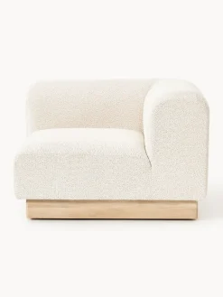 Westwing Collection Módulo de esquina sofá de borreguillo bouclé Natalie^ Sofás