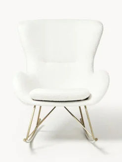 Westwing Collection Mecedora de borreguillo Wing