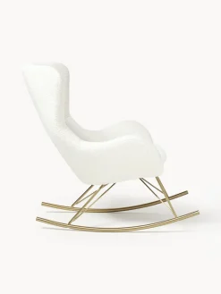 Westwing Collection Mecedora de borreguillo Wing