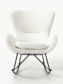 Westwing Collection Mecedora de borreguillo Wing