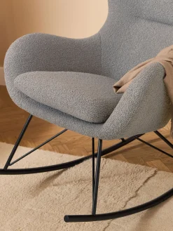 Westwing Collection Mecedora de borreguillo Wing