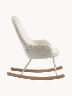 Niños Mecedora infantil en tejido bouclé Joey