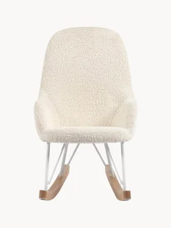 Niños Mecedora infantil en tejido bouclé Joey