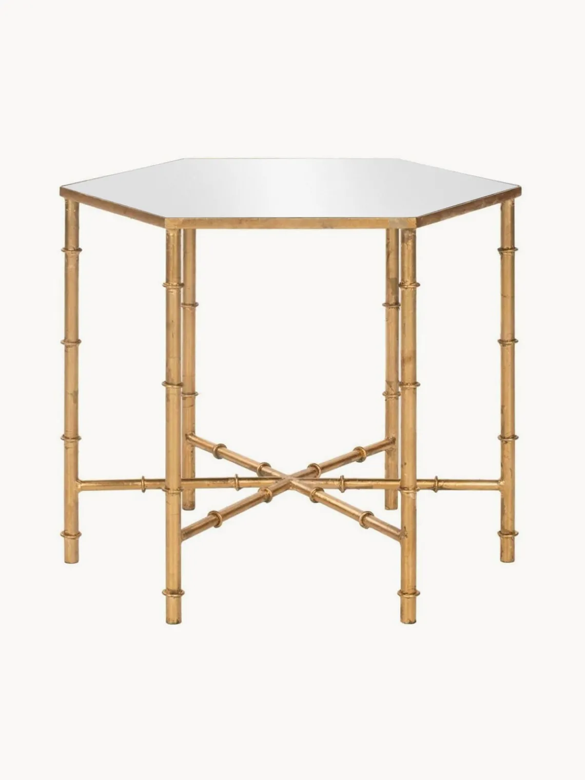 Safavieh Mesa auxiliar Accent, espejada