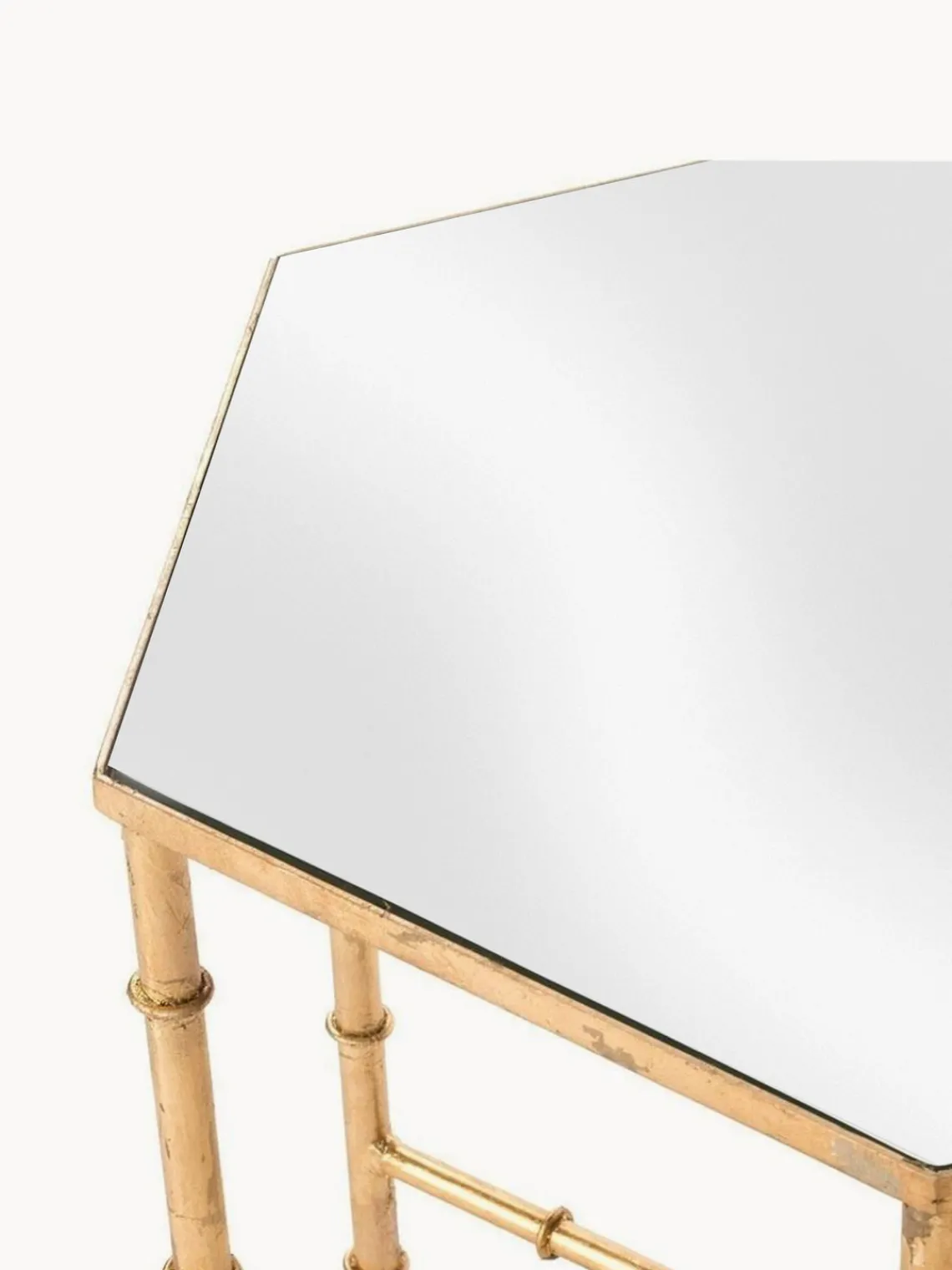 Safavieh Mesa auxiliar Accent, espejada