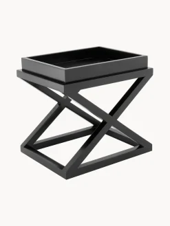 Eichholtz Mesa auxiliar con bandeja en madera artesanal McArthur^ Mesas Auxiliares