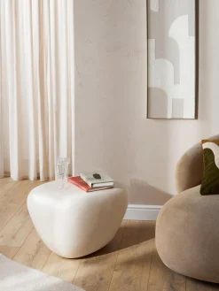 Westwing Collection Mesa auxiliar con forma orgánica Pietra^ Mesas Auxiliares