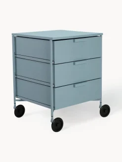 Kartell Mesa auxiliar con ruedas Mobil