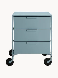 Kartell Mesa auxiliar con ruedas Mobil