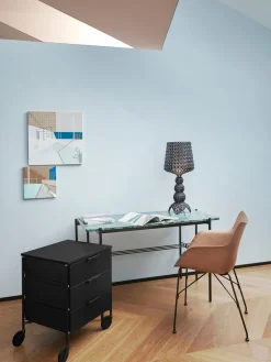 Kartell Mesa auxiliar con ruedas Mobil