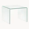 Mesa auxiliar de cristal Burano^ Mesas Auxiliares