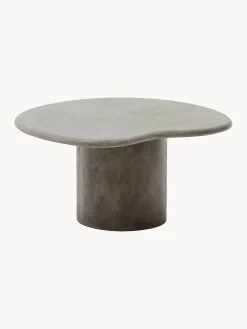 Mesa auxiliar de jardín de hormigón Macarella